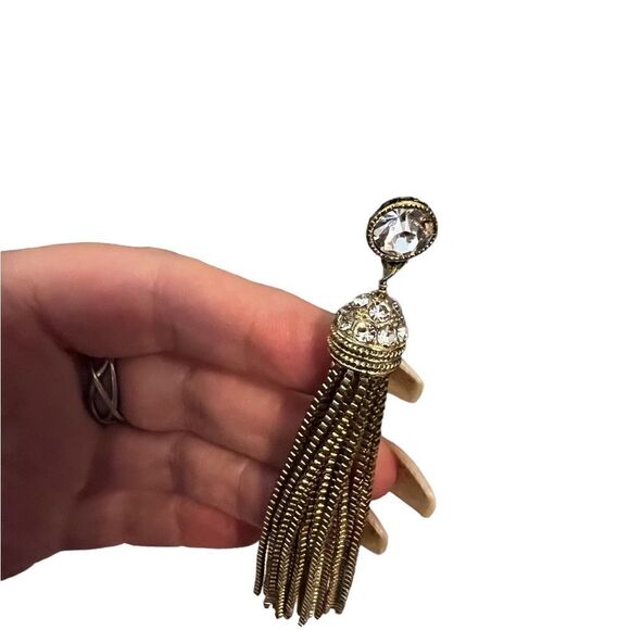 4pc Heidi Daus collection. Necklace ear rings, bracelet and a kings ring - Picture 14 of 16